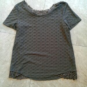 Rebecca Malone Olive Green shirt, Size L